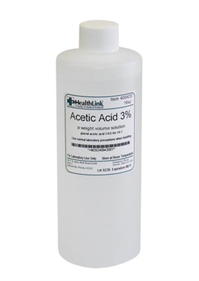 Healthlink-Clorox Holding LLC 400420, HEALTHLINK-CLOROX STAINS AND REAGENTS Acetic Acid, 3%, 16 oz (Continental US Only), EA
