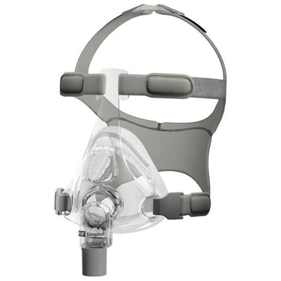 Fisher & Paykel 400477 Simplus Full Face CPAP Mask / Accessories, MASK, CPAP, FULL FACE, LG, W/HEADGEAR, 1/sc