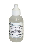 Healthlink-Clorox Holding LLC 400536, HEALTHLINK-CLOROX STAINS AND REAGENTS Potassium Hydroxide, 20%, Dropper Bottle, 2 oz (Continental US Only) (Item is considered HAZMAT and cannot ship via Air or to AK, GU, HI, PR, VI