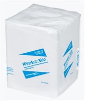 Kimberly-Clark Consumer 41083, KIMBERLY-CLARK WYPALL WIPERS WYPALL X60 Hygienic Washcloth, 12.5" X 10", Hydroknit, 70 sheets/bx, 8 bx/cs (98 cs/plt), CS