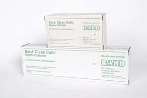 Bard Medical 420614, CLEAN-CATH VINYL CATHETERS Vinyl Catheter, 14FR, 6" Female, 50/cs,