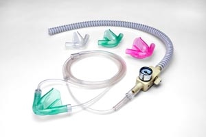 Accutron - Division of Crosstex 52006, ACCUTRON AXESS LOW PROFILE NASAL MASK Scavenging Circuit for In-Line Vacuum Controller, Includes: RFS Scavenging Circuit, (3) Adapter Fittings and (6) Nasal Masks (Does Not Utilize