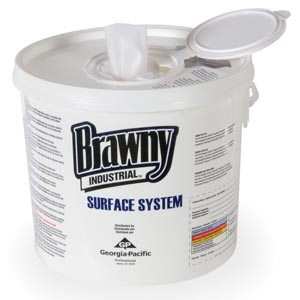 Georgia-Pacific Consumer Products 54006, GEORGIA-PACIFIC BRAWNY INDUSTRIAL SURFACE SYSTEM WIPER Brawny Industrial Surface System Bucket, 6/cs, CS