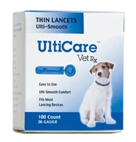 UltiMed 6126, ULTIMED ULTRICARE VETRX DIABETES CARE LANCETS Lancet, 26G, 100/bx, BX