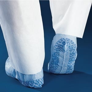Halyard Health 69114, HALYARD SHOE COVER Shoe Cover with Traction, Blue, Regular, 100/bx, 3 bx/cs, CS