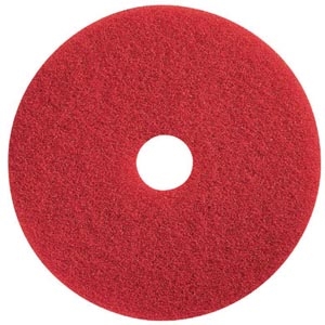 Bunzl Distribution Midcentral 75004436, BUNZL/PRIMESOURCE FLOOR PADS Buffing Pad, 17", Red, 5/bx (DROP SHIP ONLY), BX