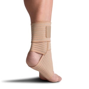 Core Products 79052, SWEDE-O THERMAL WITH MVT2 ANKLE WRAP Elastic Ankle Wrap, Small/ Medium, Gray, EA