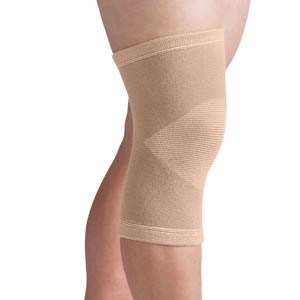 Core Products 79153, SWEDE-O THERMAL WITH MVT2 TETRA-STRETCH ELASTIC KNEE SUPPORT Knee Support, Medium, Gray, EA