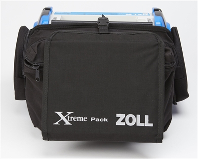 ZOLL 8000-0657, XTREME PACK II CARRY CASE, MOLDED RUBBER CASE WITH REAR AND SIDE POCKETS WITHNIBP, Xtreme Pack II Carry Case, Molded Rubber Case with Rear and Side Pockets for use with Hands-Free Defibrillation and NIBP