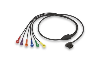 ZOLL 8000-1008-01, V-LEAD PATIENT CABLE FOR 12-LEAD ECG (3.5 FT), V Lead Patient Cable for 12-Lead ECG (3.5 Ft)