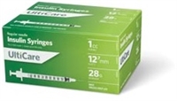 UltiMed 8218, ULTIMED ULTICARE INSULIN SYRINGES Insulin Syringe, 1cc, 28G x, 100/bx, BX