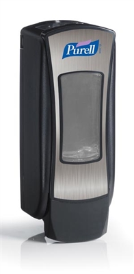 GOJO Industries 8828-06, GOJO PURELL ADX-12 DISPENSER ADX-12 Dispenser, 1250mL, Chrome/ Black, 6/cs,