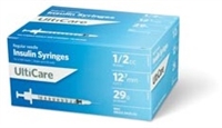 UltiMed 9259, ULTIMED ULTICARE INSULIN SYRINGES Insulin Syringe, 1/2cc, 29G x, 100/bx, BX