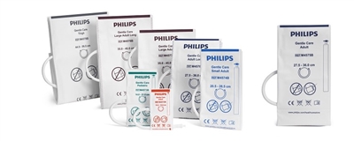Philips Healthcare 989803148011, M4573B, Gentle Care Cuff, Pediatric, 1-tube, Soft Disp Cuff, 1 Hose