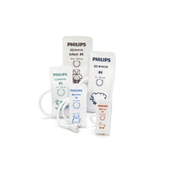 Philips Healthcare 989803167261, M1872S, Neonatal Soft Single-Patient Cuff Size#4