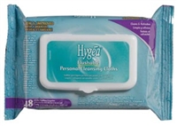 PDI - Professional Disposables, Intl. A500F48, PDI HYGEA FLUSHABLE PERSONAL CLEANSING CLOTHS Flushable Personal Cleansing Cloths, 5.5" x 7", 48/pk, 12 pk/cs (90 cs/plt) (US Only), CS