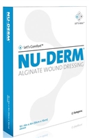 KCI USA AWD202, ACELITY NU-DERM ALGINATE WOUND DRESSING Alginate Wound Dressing, 2" x 2", 10/bx, 5 bx/cs (Not Available for Sale into Canada), CS