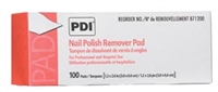 PDI - Professional Disposables, Intl. B71200, PDI NAIL POLISH REMOVER PAD Nail Polish Remover Pad, 11/4" x 2 5/8", 1/pk, 100 pk/bx, 10 bx/cs (136 cs/plt) (US Only), CS