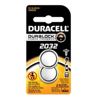 Duracell DL2032B2PK, DURACELL MEDICAL ELECTRONIC BATTERY Battery, Lithium, Size DL2032, 3V, 2pk, 6/bx (UPC# 004133301203), BX