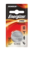 Energizer Battery ECR2450BP, ENERGIZER INDUSTRIAL BATTERY - LITHIUM Battery, Lithium, 3V Coin Cell, 6/bx, BX
