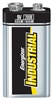 Energizer Battery EN22CS, ENERGIZER INDUSTRIAL BATTERY - ALKALINE Battery, 9V, Alkaline, Industrial, 12/bx, 6bx/cs