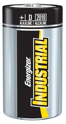 Energizer Battery EN95CS, ENERGIZER INDUSTRIAL BATTERY - ALKALINE Battery, D, Alkaline, Industrial, 12/bx, BX