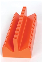 AcuGuard Corporation FH-1510, ACUGUARD ERYTHROCYTE SEDIMENTATION RATE (ESR) PRODUCTS 10 Place ESR Stand - Plastic, Orange (10 places straight, 20 places tilted), EA