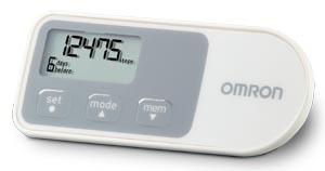 Omron Healthcare, Inc. HJ-320, OMRON TRI AXIS PEDOMETER 2-Mode Tracking Pedometer, EA