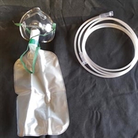 Med-Tech Resource, LLC MTR-25159, MED-TECH OXYGEN MASKS Oxygen Mask, Partial Non-Rebreather w/bag, Adult, Standard, 7' Star Tubing, 50/cs (Rx - A Valid Medical Device License at Time of Purchase is Required for this Item
