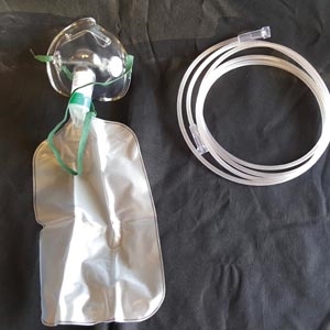 Med-Tech Resource, LLC MTR-25159, MED-TECH OXYGEN MASKS Oxygen Mask, Partial Non-Rebreather w/bag, Adult, Standard, 7' Star Tubing, 50/cs (Rx - A Valid Medical Device License at Time of Purchase is Required for this Item