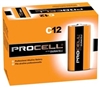 Duracell PC1400CS, DURACELL PROCELL ALKALINE BATTERY Battery, Alkaline, Size C, 12/pk (6/cs, 279 cs/plt) (UPC# 11440), PK