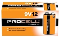 Duracell PC1604BKDCS, DURACELL PROCELL ALKALINE BATTERY Battery, Alkaline, Size 9V, 12/bx, 6bx/cs(UPC# 52748), BX