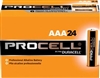 Duracell PC2400BKDCS, DURACELL PROCELL ALKALINE BATTERY Battery, Alkaline, Size AAA, 24/bx, (UPC# 53648), BX