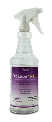 Certol PLR32, CERTOL PROLUBE LUBRICANT READY TO USE Instrument Lubricant Ready to Use, 32 oz Pump Spray Bottle, 15/cs, CS