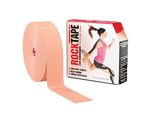RockTape, Inc. RCT100-BG-LG, ROCKTAPE KINESIOLOGY TAPE Kinesiology Tape, Bulk, 2" x 105ft, Beige, Latex Free, 1 roll/bx (Products cannot be sold on Amazon.com or any other 3rd party platform), BX