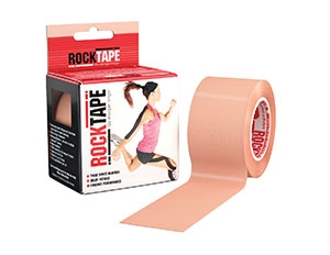 RockTape, Inc. RCT100-BG-OS, ROCKTAPE KINESIOLOGY TAPE Kinesiology Tape, Continuous Roll, 2" x 16.4ft, Beige, Latex Free, 6 rolls/bx (42 bx/plt) (Products cannot be sold on Amazon.com or any other 3rd party platform), BX