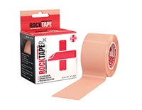 RockTape, Inc. RCT100-BG-OSRX, ROCKTAPERX KINESIOLOGY TAPE RockTapeRx Kinesiology Tape, Continuous Roll, 2" x 16.4ft, Beige, Latex Free, 6 rolls/bx (Products cannot be sold on Amazon.com or any other 3rd party platform),