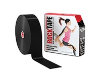 RockTape, Inc. RCT100-BK-LG, ROCKTAPE KINESIOLOGY TAPE Kinesiology Tape, Bulk, 2" x 105ft, Black, Latex Free, 1 roll/bx (Products cannot be sold on Amazon.com or any other 3rd party platform), BX