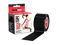 RockTape, Inc. RCT100-BK-OS, ROCKTAPE KINESIOLOGY TAPE Kinesiology Tape, Continuous Roll, 2" x 16.4ft, Black, Latex Free, 6 rolls/bx (42 bx/plt) (Products cannot be sold on Amazon.com or any other 3rd party platform), BX