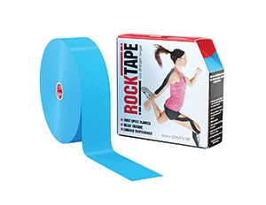 RockTape, Inc. RCT100-BL-LG, ROCKTAPE KINESIOLOGY TAPE Kinesiology Tape, Bulk, 2" x 105ft, Blue, Latex Free, 1 roll/bx (Products cannot be sold on Amazon.com or any other 3rd party platform), BX