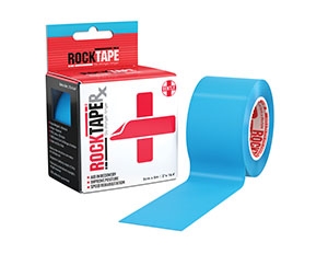 RockTape, Inc. RCT100-BL-OSRX, ROCKTAPERX KINESIOLOGY TAPE RockTapeRx Kinesiology Tape, Continuous Roll, 2" x 16.4ft, Electric Blue, Latex Free, 6 rolls/bx (Products cannot be sold on Amazon.com or any other 3rd party pl