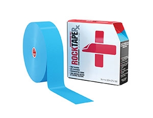 RockTape, Inc. RCT100-BL-RX, ROCKTAPERX KINESIOLOGY TAPE RockTapeRx Kinesiology Tape, Bulk, 2" x 105ft, Blue, Latex Free, 1 roll/bx (Products cannot be sold on Amazon.com or any other 3rd party platform), BX