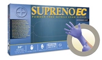 Microflex Corporation SEC-375-M, MICROFLEX SUPRENO EC POWDER-FREE EXTENDED CUFF NITRILE EXAM GLOVES Exam Gloves, Nitrile Extended Cuff, PF, Latex-Free, Textured Fingers, Blue, Medium, 50/bx; 10 bx/cs (For Sales in US On