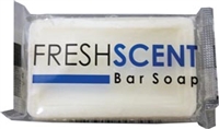 New World Imports SOAP34, NEW WORLD IMPORTS FRESHSCENT SOAPS Soap Bar, Individually Wrapped, #3/4, 100/bx, 10 bx/cs, CS