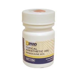 Mydent TA-5006, MYDENT DEFEND TOPICAL ANESTHETIC GEL Topical Anesthetic, 1 oz Jar, Mango, EA