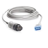 GE Healthcare Technologies TS-N3, GE MEDICAL TRUSIGNAL SENSORS & CABLES Interconnect Cable with Datex Connector, 3m/10ft, EA