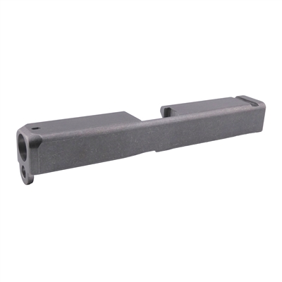 Remsport G23/G32 Gen 3 Glock Slide Blank - Rounded Stainless Steel
