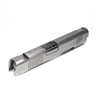 1911 Government Stainless .45 ACP Slide with Tactical Style Front, Rear, and Top Serrations and Novak Sight Cuts