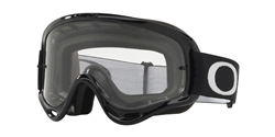 Oakley O-Frame MX Goggles Jet Black - Clear Lens