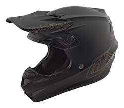 Troy Lee Designs SE4 Polyacrylite MONO Helmet - Matte Black